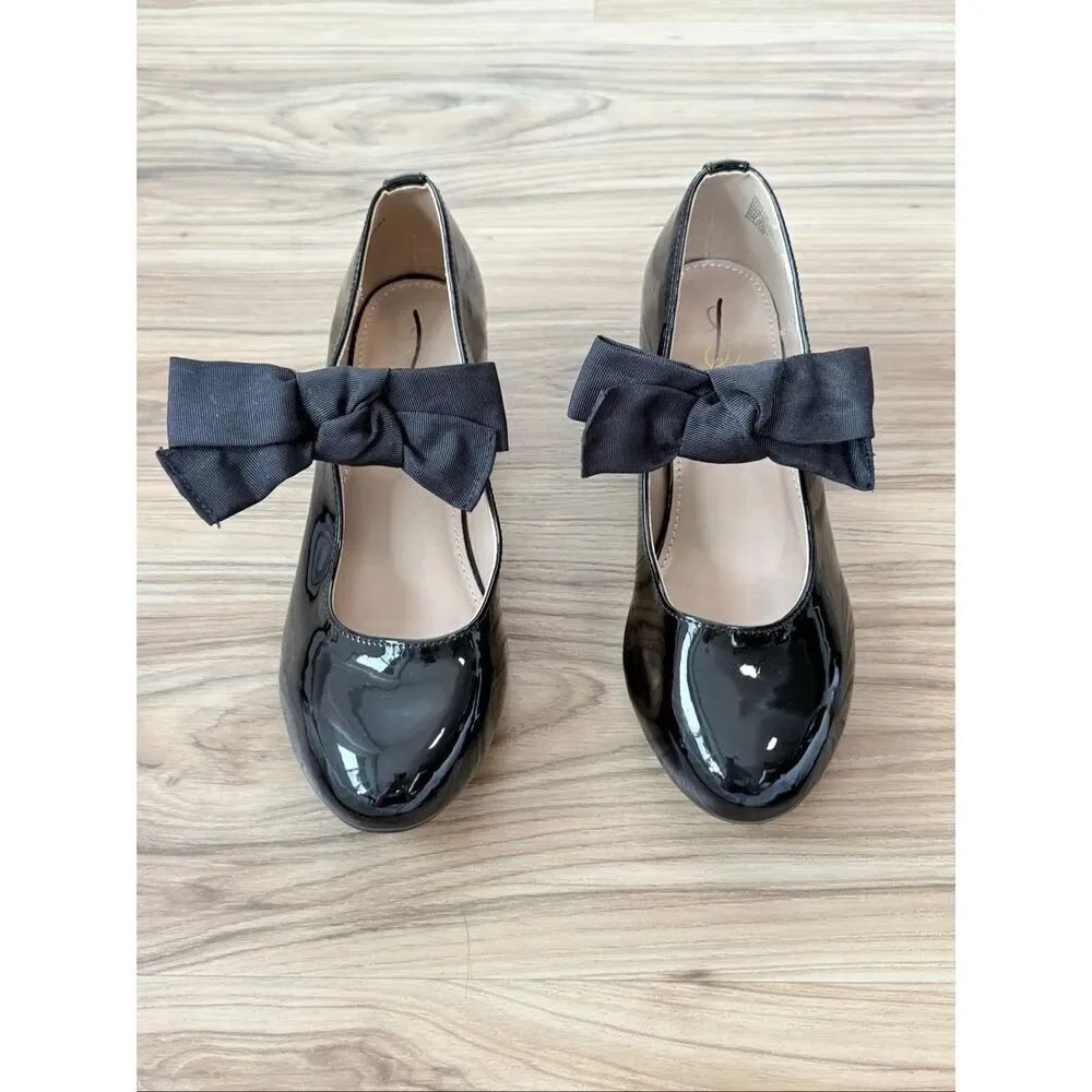 Sam Edelman Little and Big Girls Bianca Teddy Heel Dress Shoe Size 5